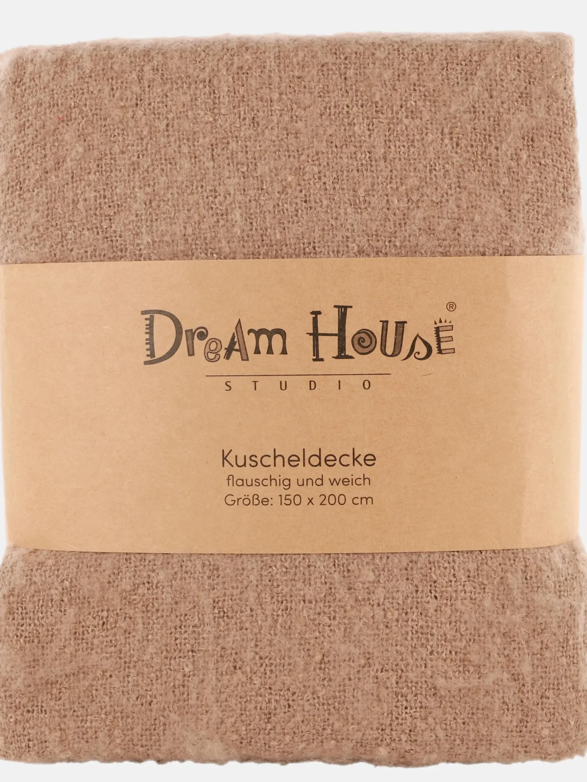 Dream House Boucle-Wohndecke, 150x200cm
