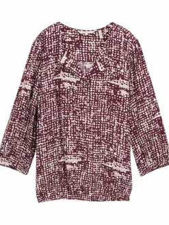 Damen Tom Tailor Damen 3/4 Bluse