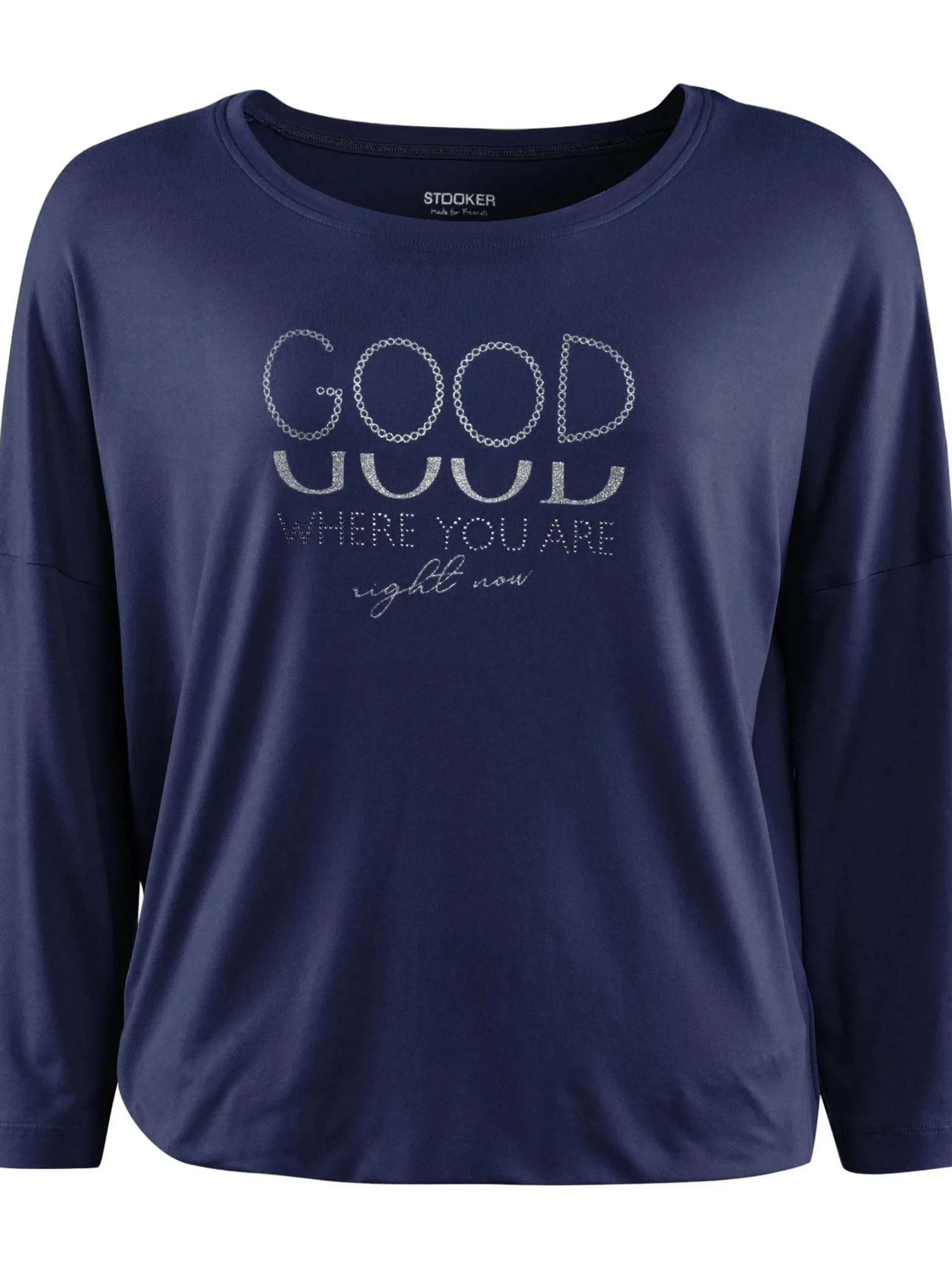 Damen Stooker DOB Damen 3/4 Sweatshirt "Clea"