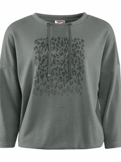 Damen Stooker DOB Damen 3/4 Sweatshirt "Clea"