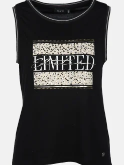 Damen Sure Damen Achseltop mit auffälligem Frontprint