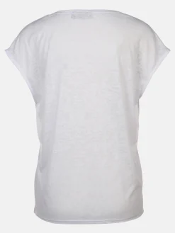 Damen Sure Damen Ausbrenner Shirt mit Frontprint