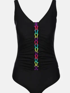 Damen Grinario Sports Damen Badeazug mit Farbdetails