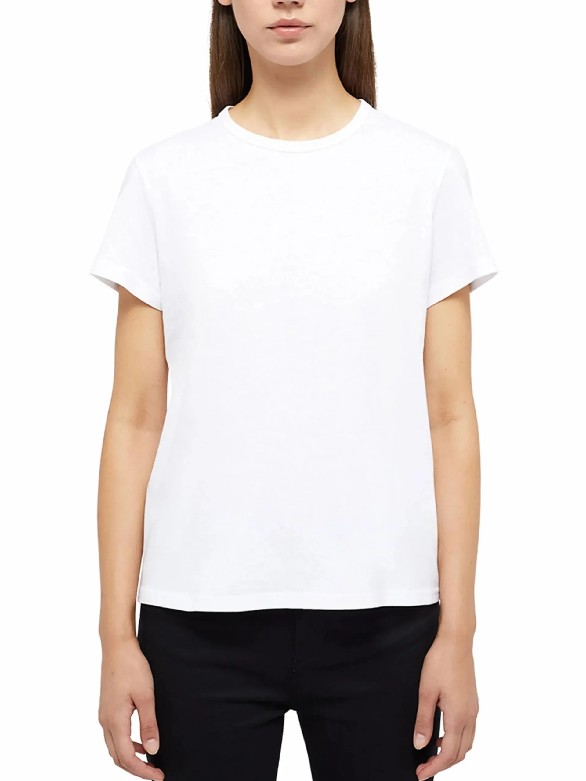 Damen Mustang Damen Basic T-Shirt
