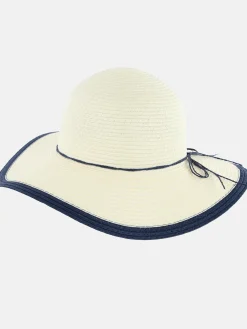 Damen Lisa Tossa Damen Basthut mit Zierband