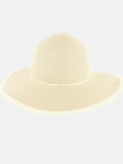 Damen Lisa Tossa Damen Basthut mit Zierband