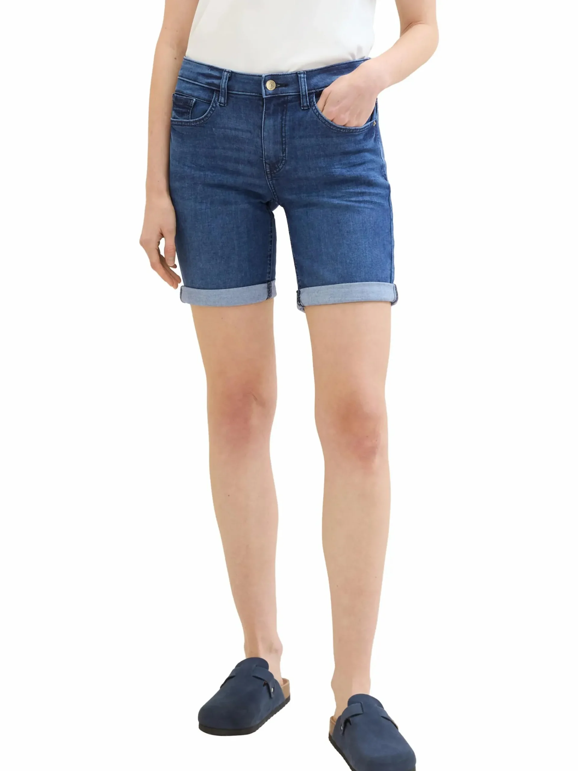 Damen Tom Tailor Damen Bermudajeans Alexa