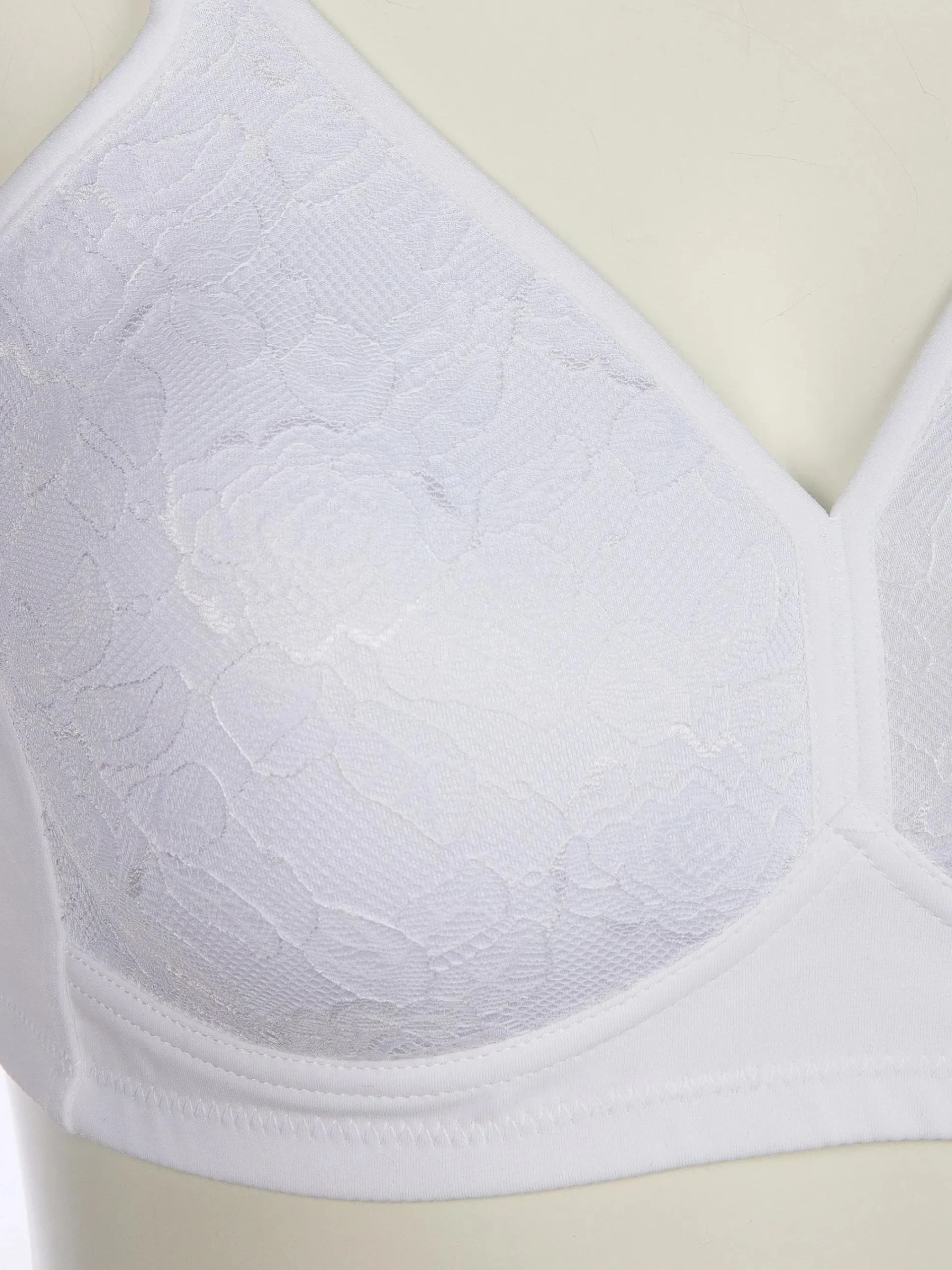 Damen Nina Holthoff Damen BH in Stützform mit Spitze