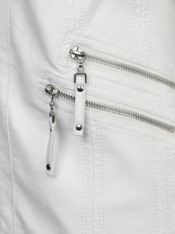 Damen Sure Damen Bikerjacke in Kunstleder