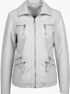 Damen Sure Damen Bikerjacke in Kunstleder