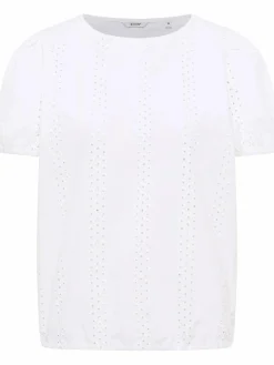 Damen Mustang Damen Bluse "Assaria" mit Lochstickerei