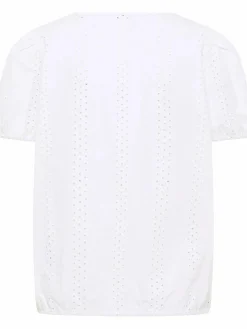 Damen Mustang Damen Bluse "Assaria" mit Lochstickerei