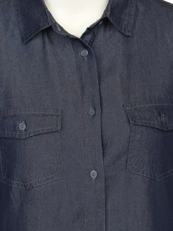 Damen Sure Damen Bluse in Jeansoptik