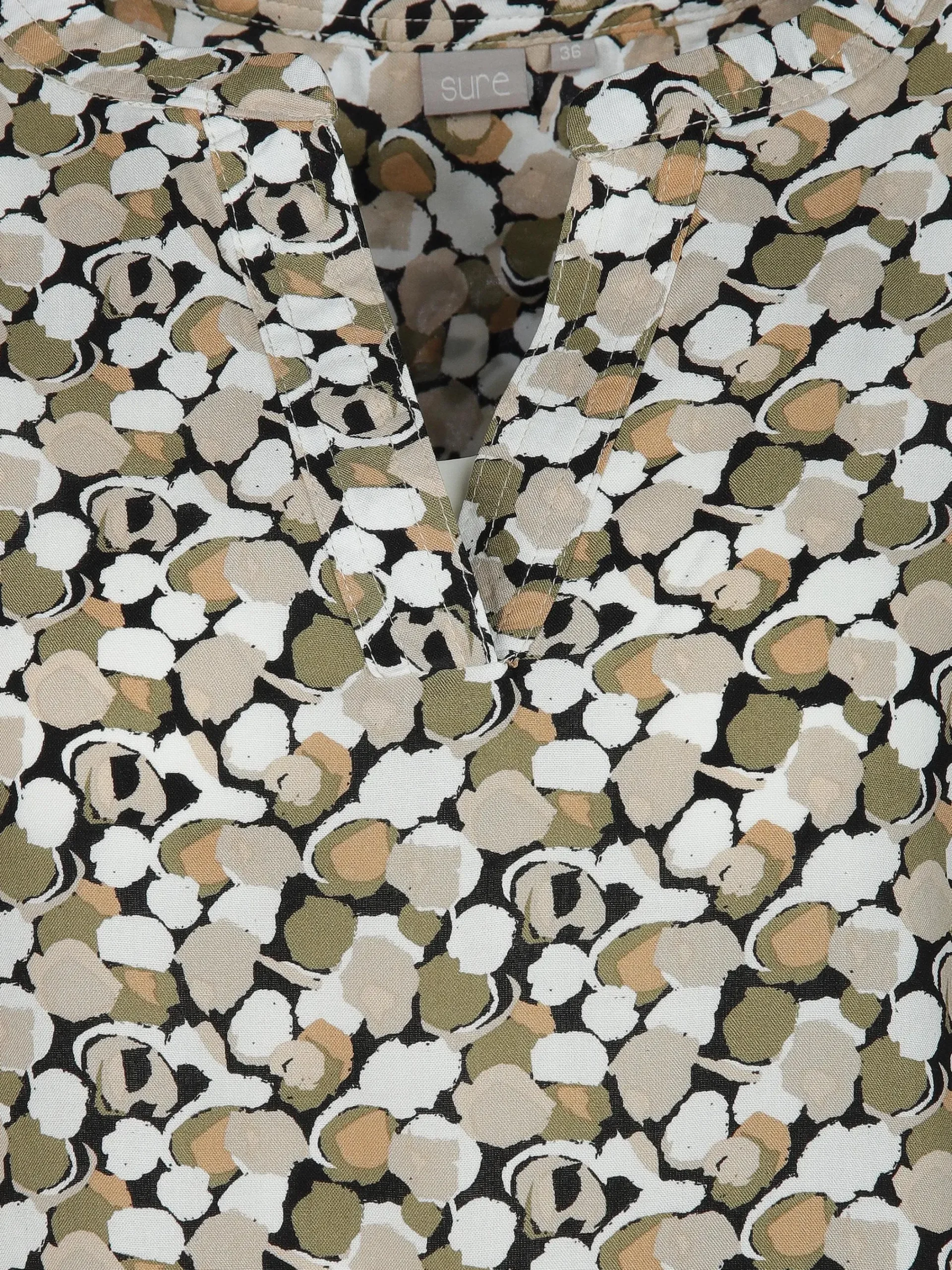 Damen Sure Damen Bluse mit Alloverprint