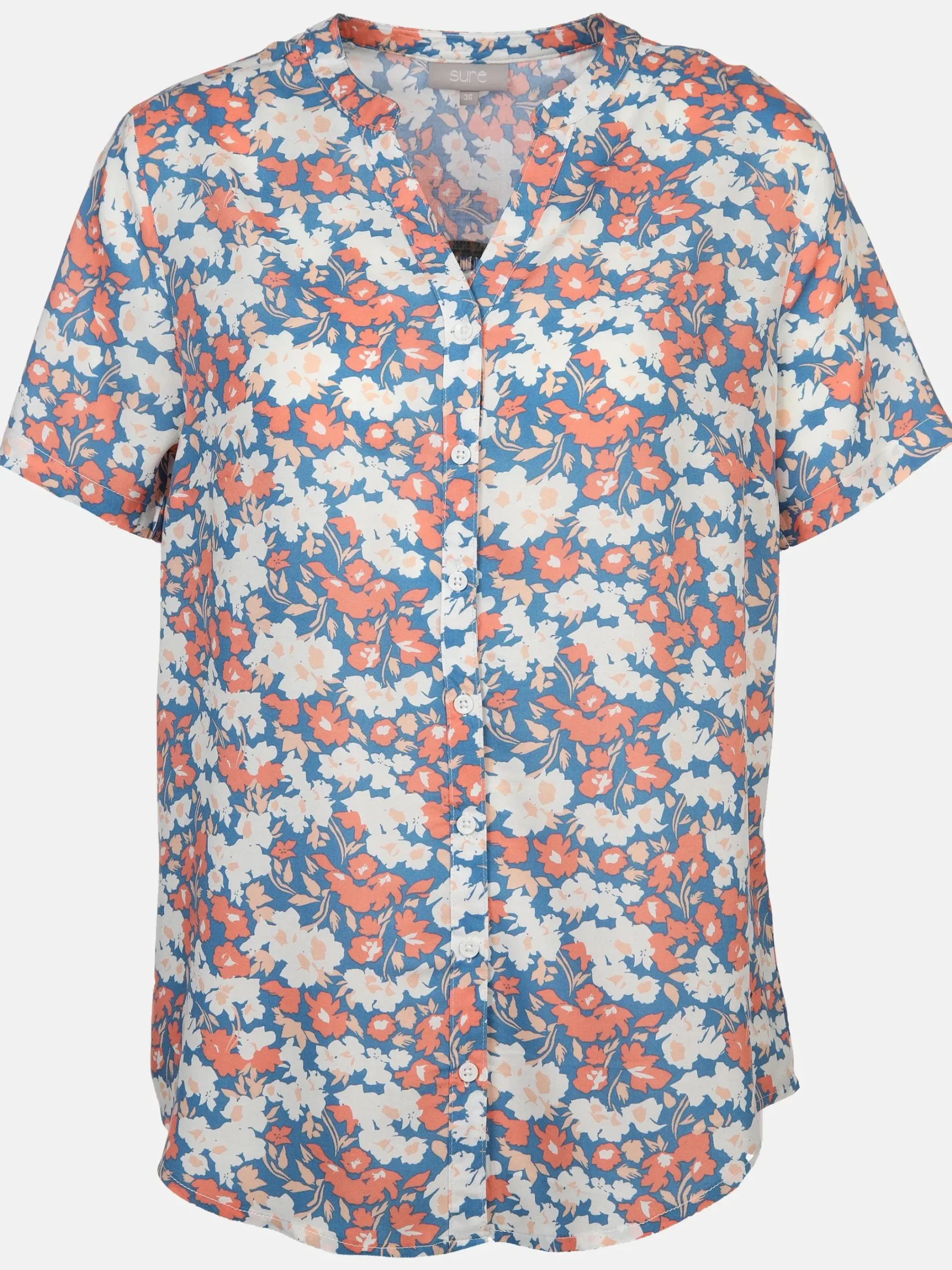 Damen Sure Damen Bluse mit Alloverprint