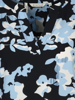 Damen Tom Tailor Damen Bluse mit Alloverprint