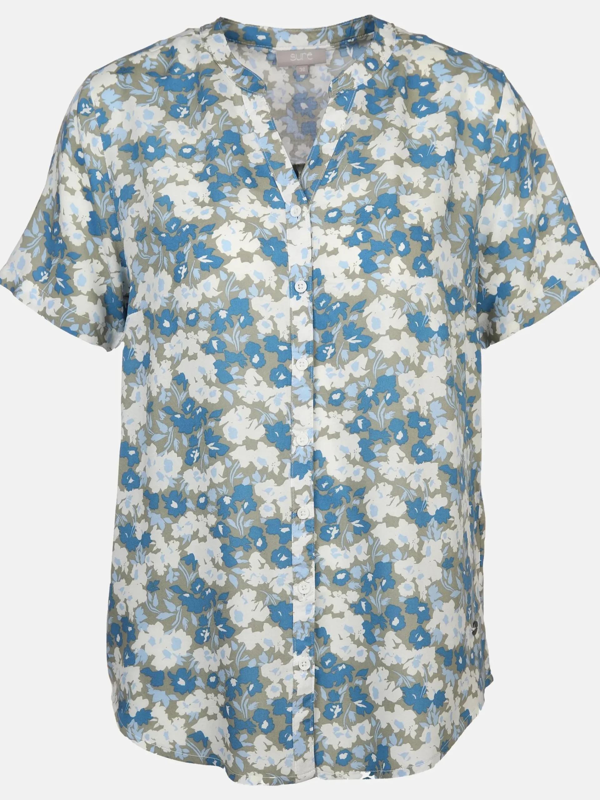 Damen Sure Damen Bluse mit Alloverprint