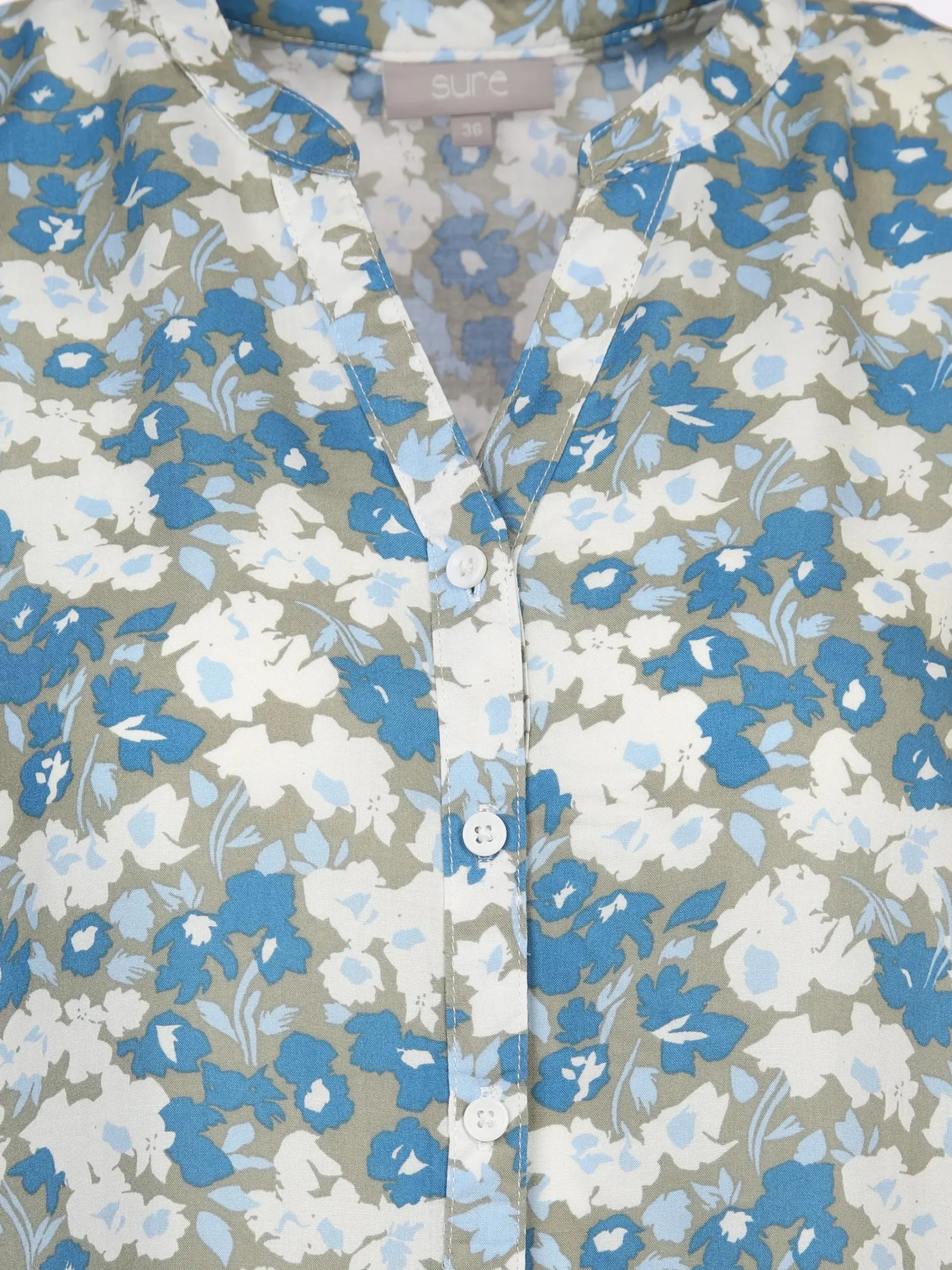 Damen Sure Damen Bluse mit Alloverprint