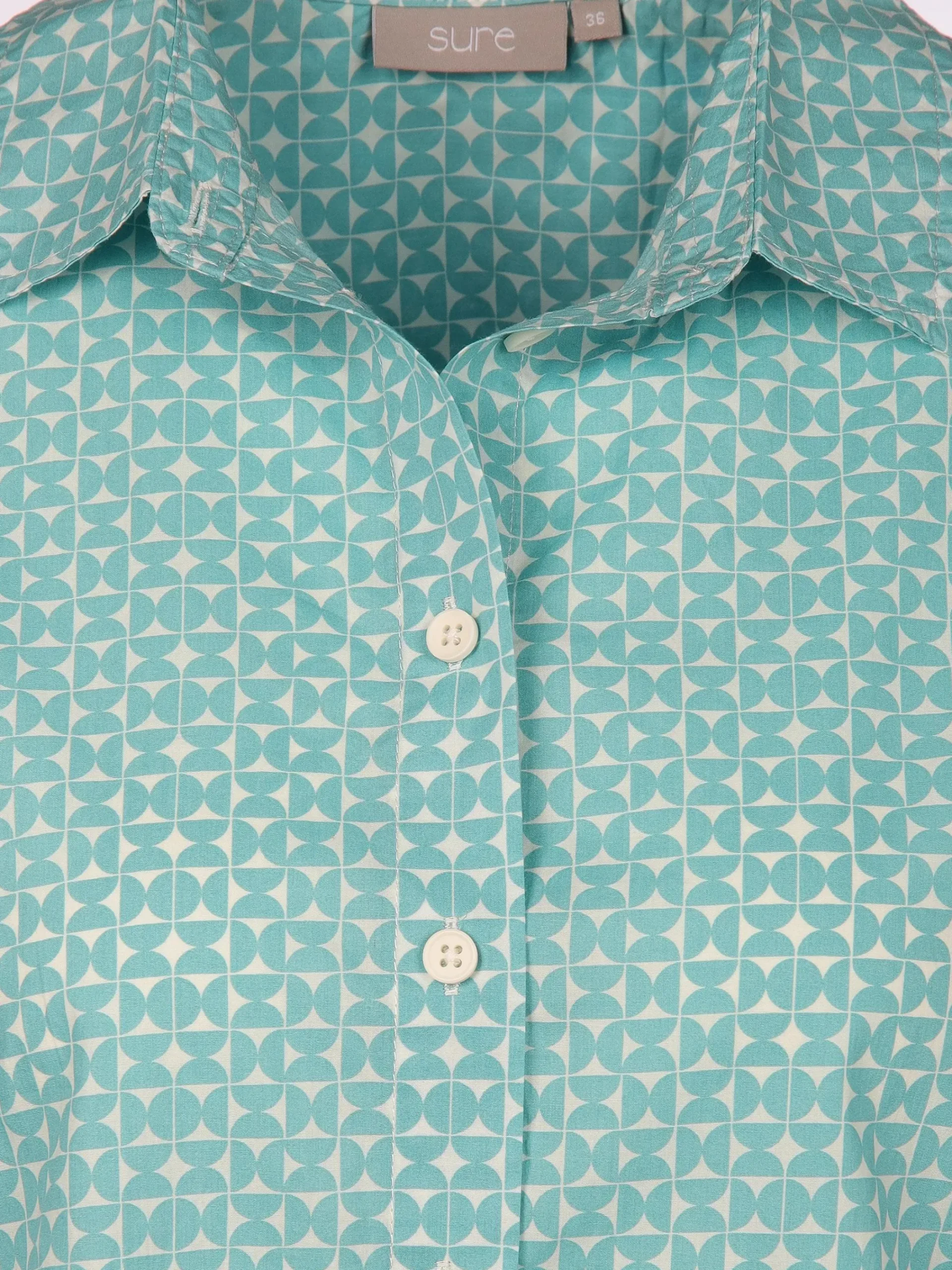 Damen Sure Damen Bluse mit Alloverprint