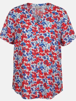 Damen Sure Damen Bluse mit Alloverprint