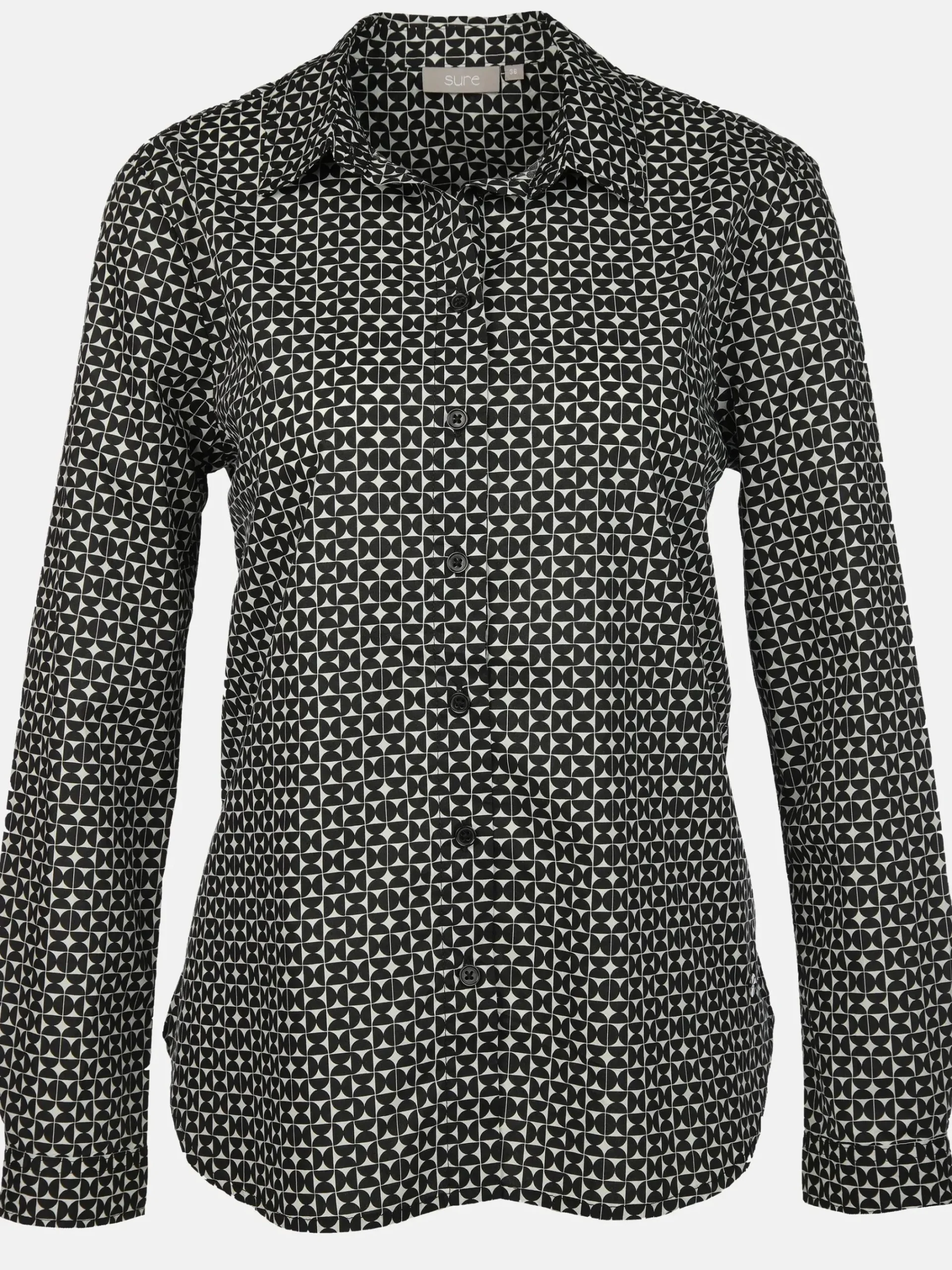 Damen Sure Damen Bluse mit Alloverprint