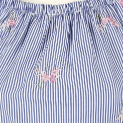 Damen Birkhahn Mode und Tracht Damen Bluse mit Carmen Ausschnitt