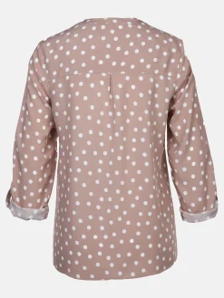 Damen Sure Damen Bluse mit krempelbaren Ärmeln