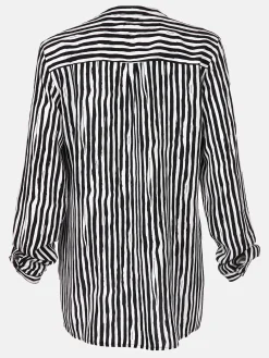 Damen Sure Damen Bluse mit krempelbaren Ärmeln