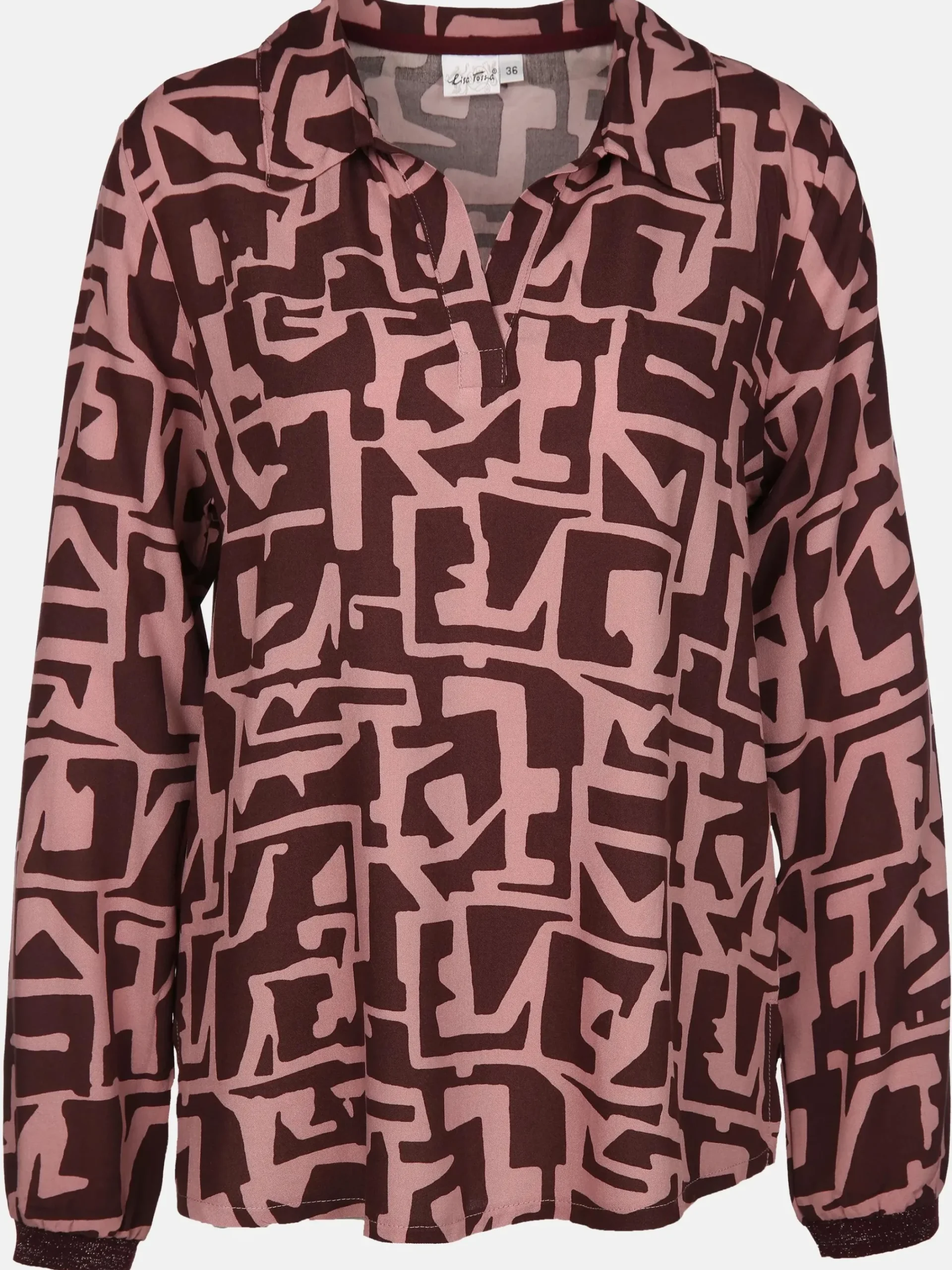 Damen Lisa Tossa Damen Bluse mit Print