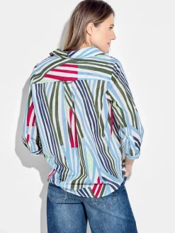 Damen Cecil Damen Bluse mit Streifen