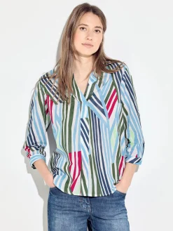 Damen Cecil Damen Bluse mit Streifen