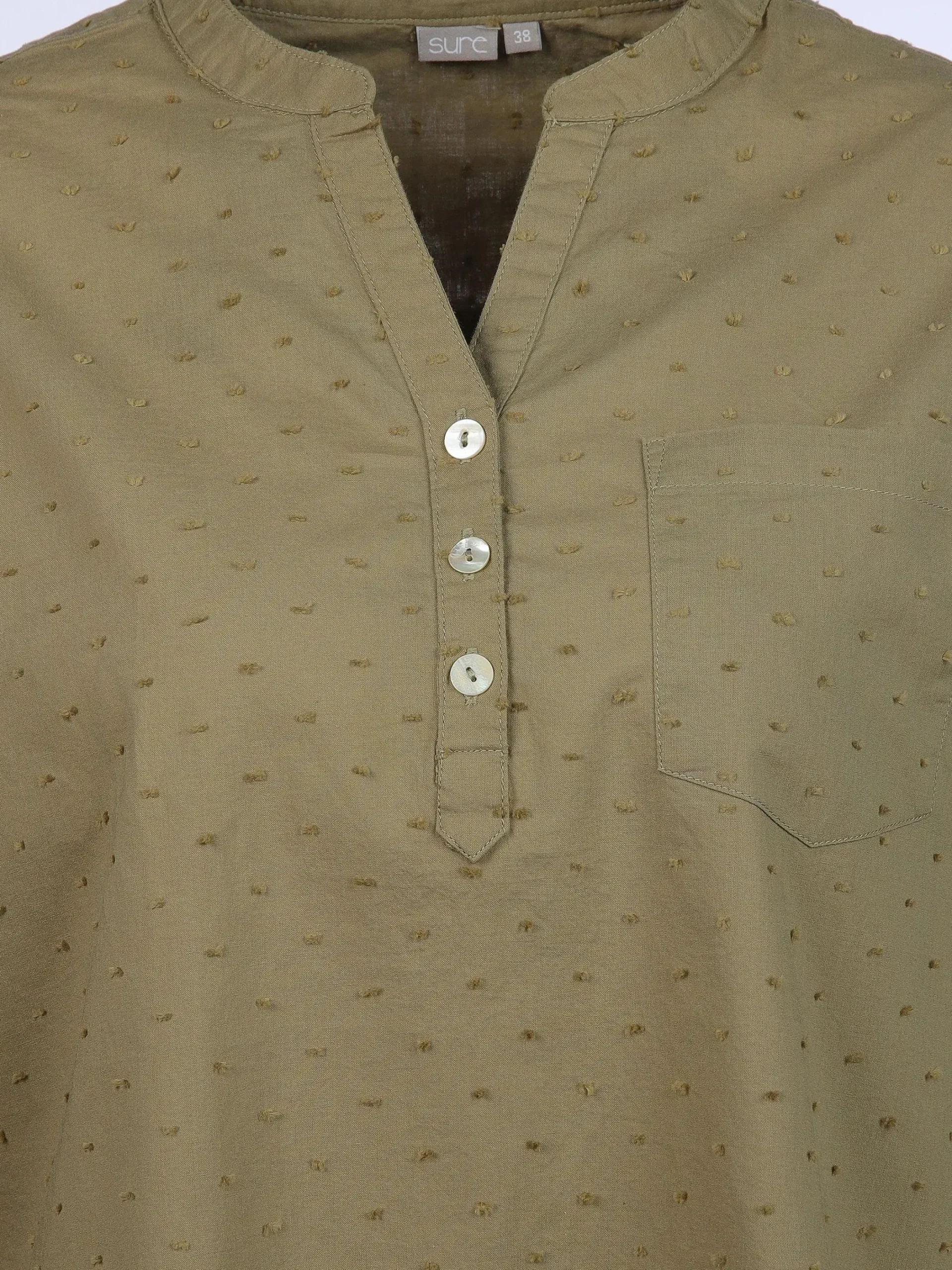 Damen Sure Damen Bluse mit Struktur