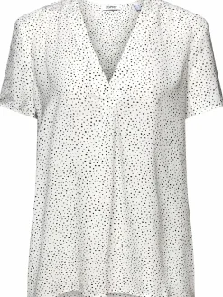 Damen Esprit Damen Bluse mit V-Ausschnitt