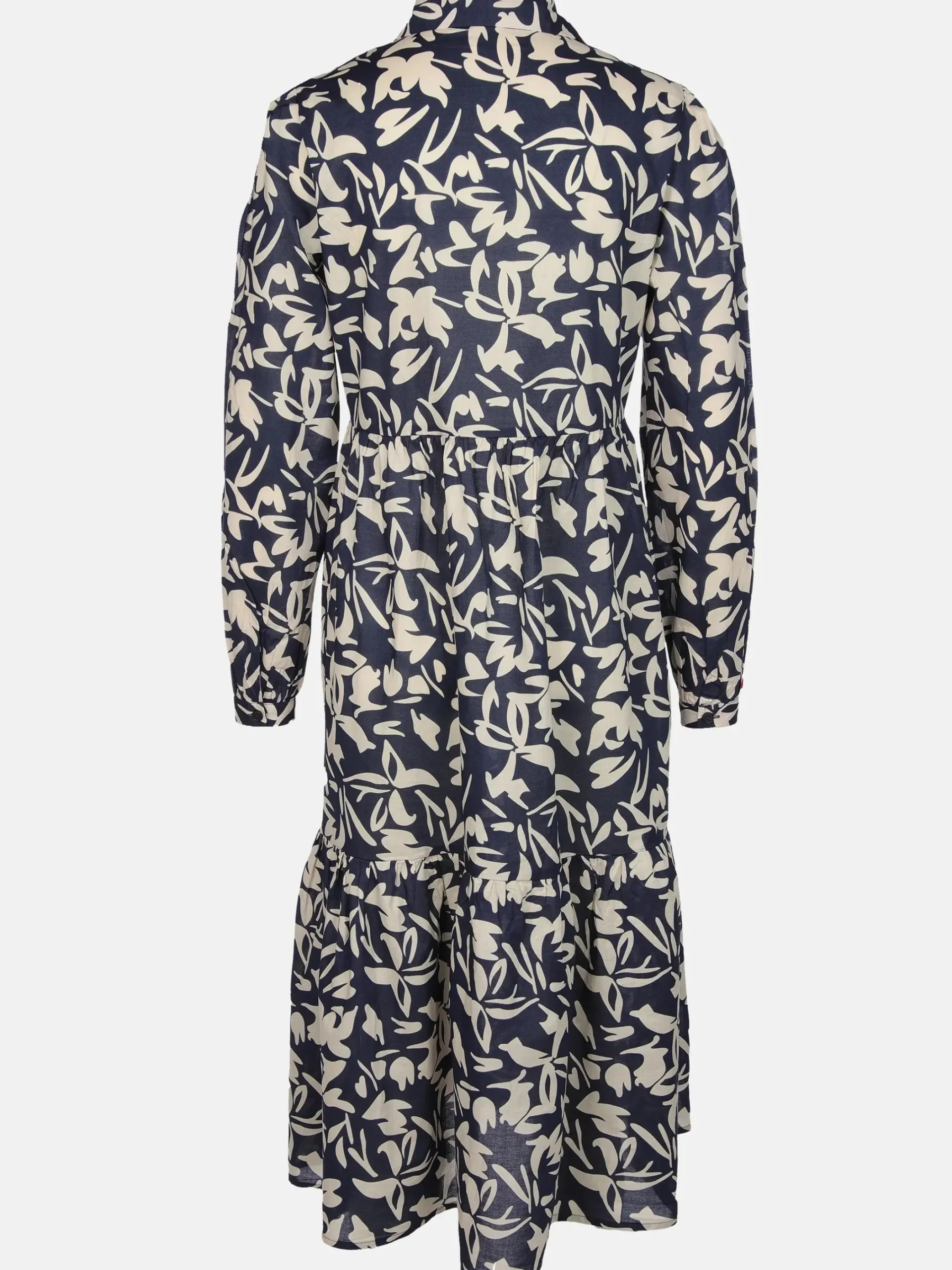 Damen Lisa Tossa Damen Blusenkleid mit Musterprint