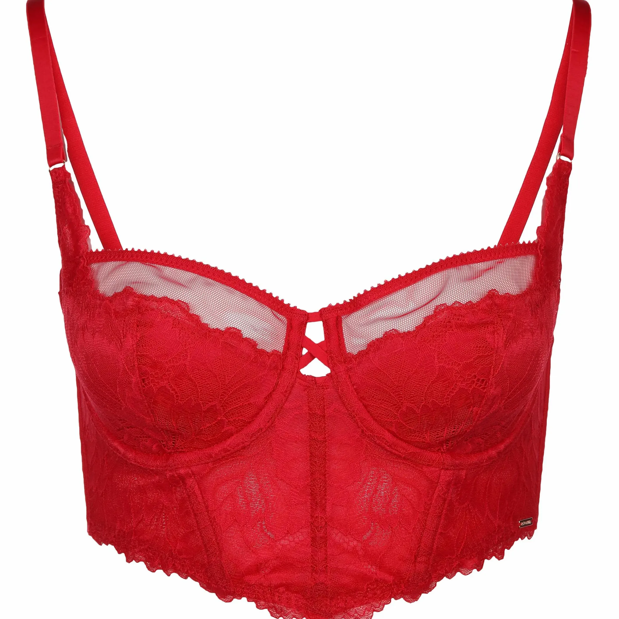 Damen Dorina Damen Bustier mit Spitze