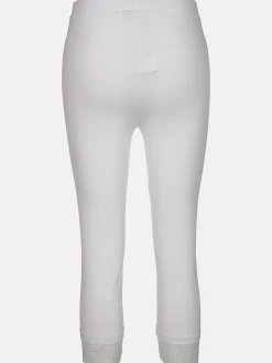 Damen Sure Damen Capri Leggings mit Spitzenbesatz