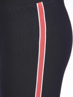 Damen Sure Damen Capri Leggings mit Galonstreifen