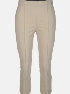 Damen Lisa Tossa Damen Caprihose mit Elastikbund