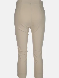 Damen Lisa Tossa Damen Caprihose mit Elastikbund