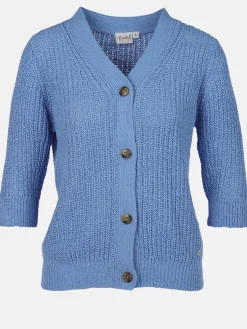 Damen Lisa Tossa Damen Cardigan mit Knöpfen