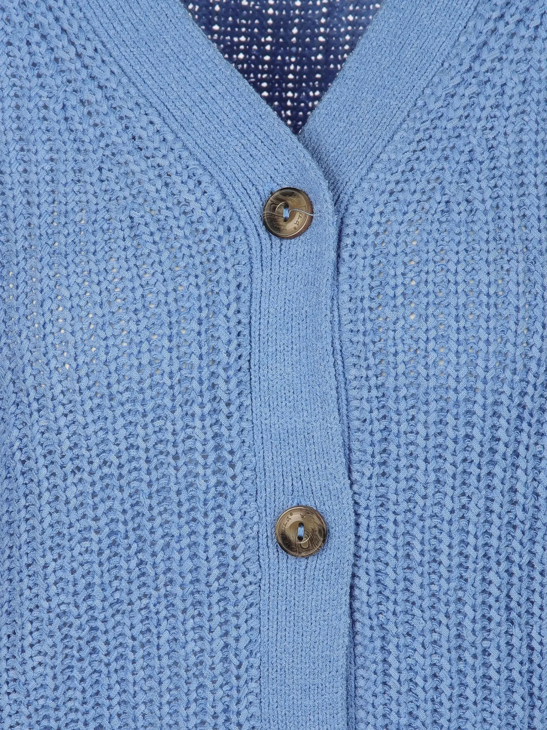 Damen Lisa Tossa Damen Cardigan mit Knöpfen