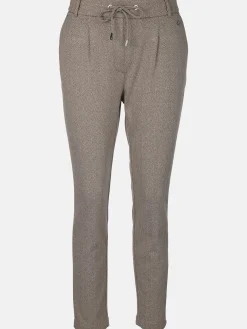 Damen Lisa Tossa Damen Cityjoggerhose im Fischgratdessin