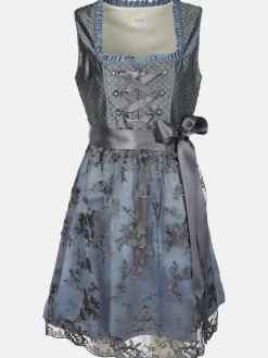 Damen Brandl Tracht Damen Dirndl mit Spitzenschürze