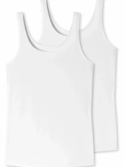 Damen UNCOVER by Schiesser Damen 2er Pack Trägertops