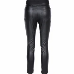 Damen Street One Damen Fakelederhose mit wärmendem Innenfutter