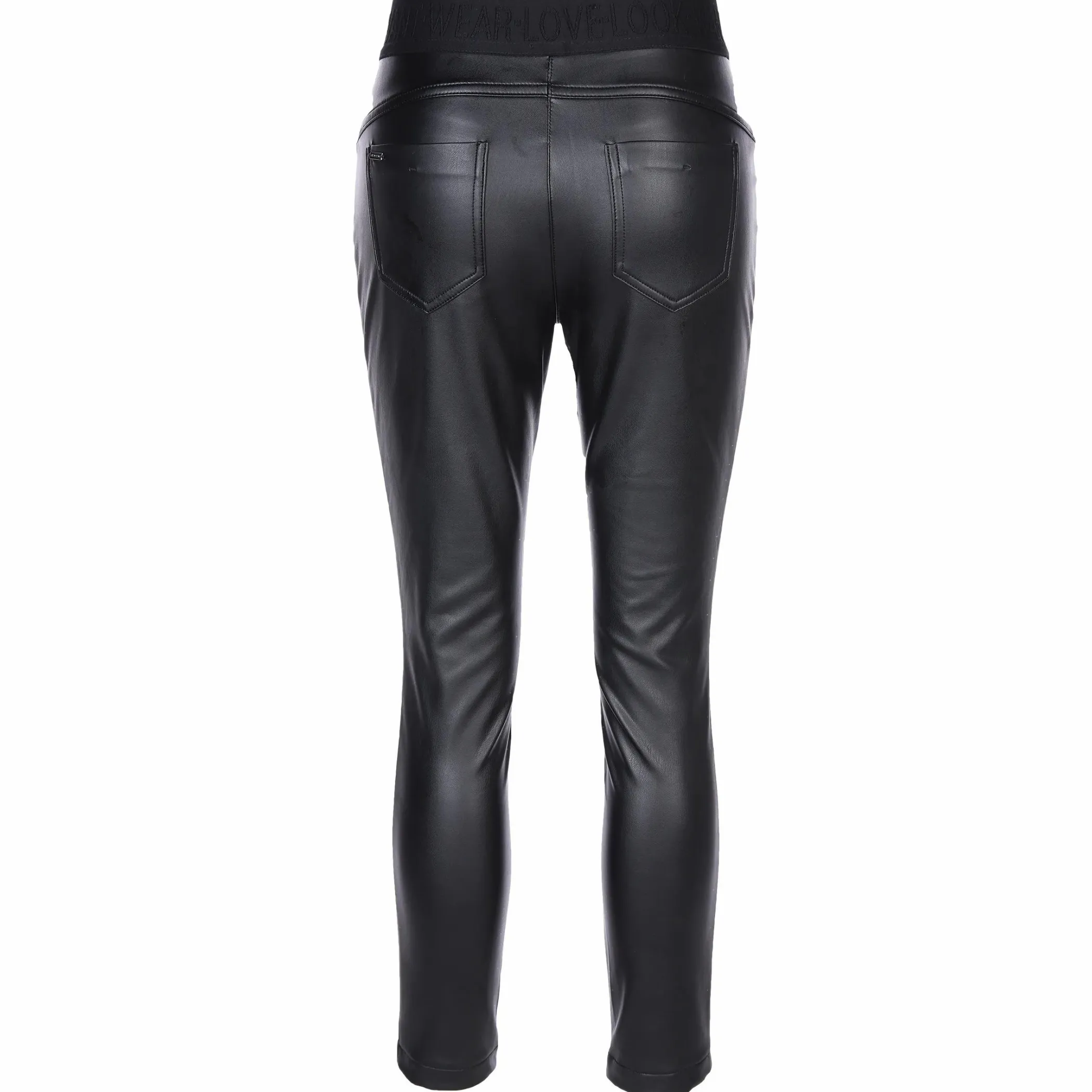 Damen Street One Damen Fakelederhose mit wärmendem Innenfutter