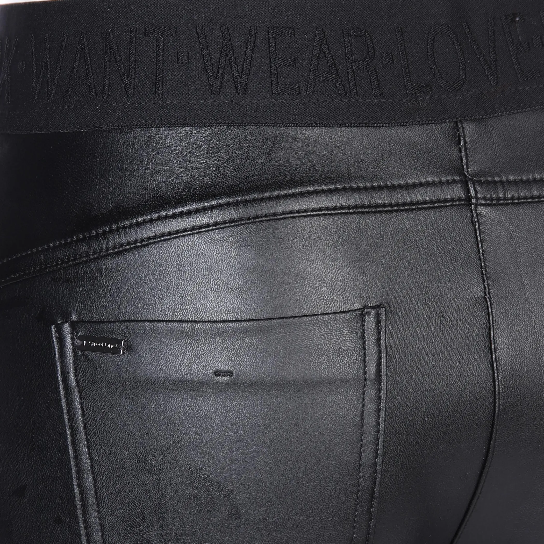 Damen Street One Damen Fakelederhose mit wärmendem Innenfutter