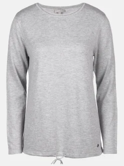 Damen Sure Damen Feinstrickpullover mit Kordelzug