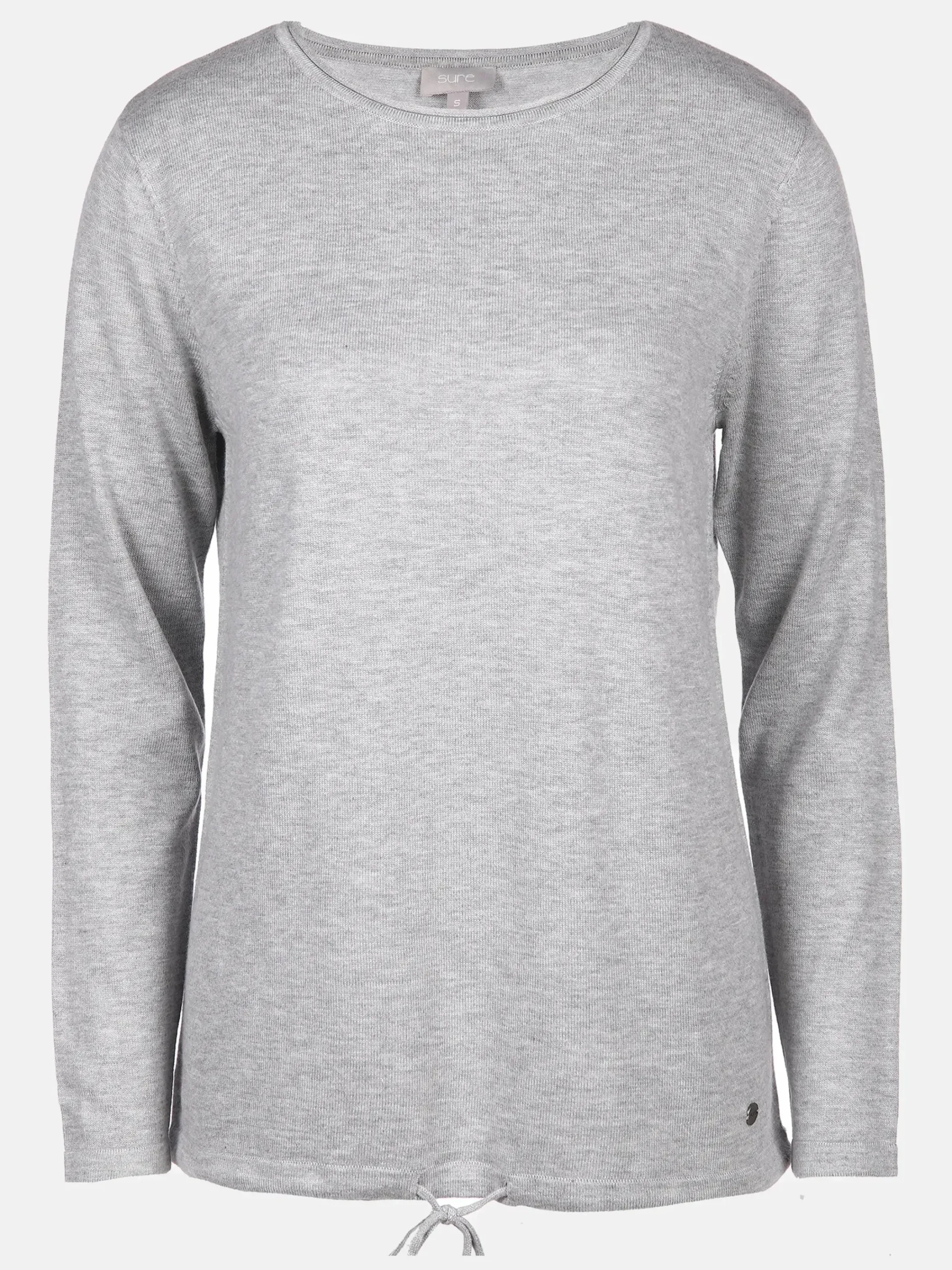 Damen Sure Damen Feinstrickpullover mit Kordelzug