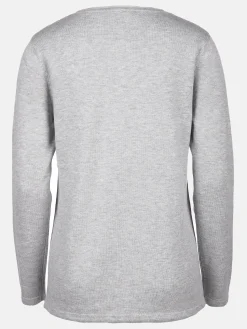 Damen Sure Damen Feinstrickpullover mit Kordelzug